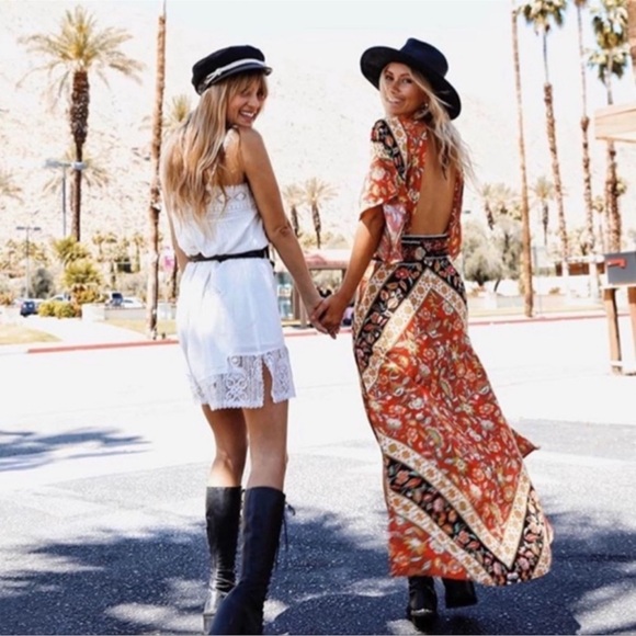 Spell Dresses & Skirts - Spell & The Gypsy Lolita Campfire Cut-Out Maxi Dress